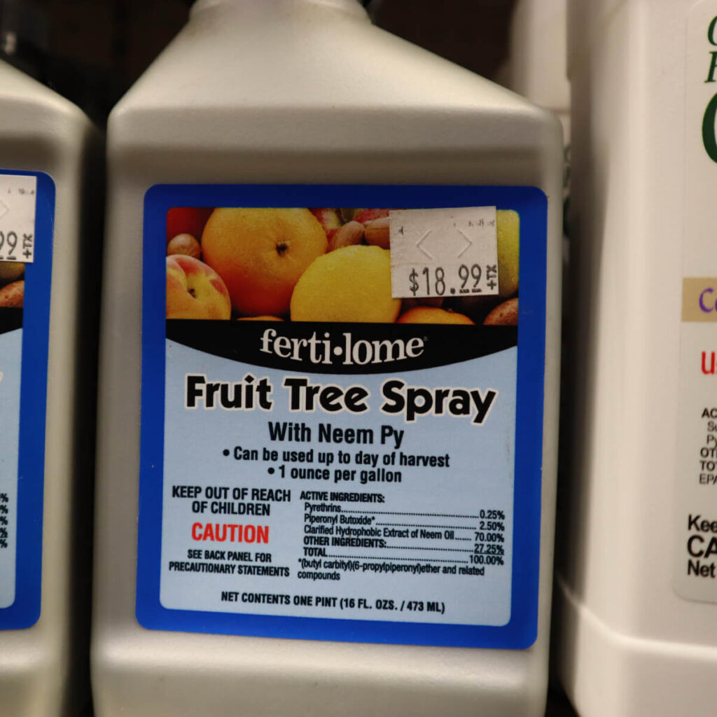 FRUIT TREE SPRAY Rail City Garden Center